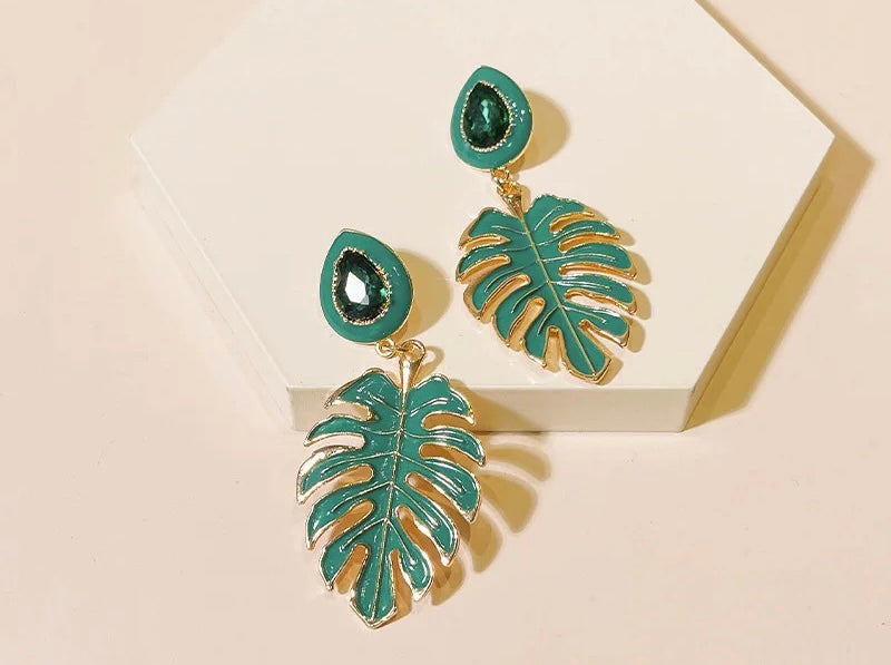 TROPICAL VIBES STATEMENT EARRINGS