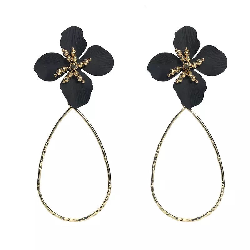 FLEUR STATEMENT EARRINGS